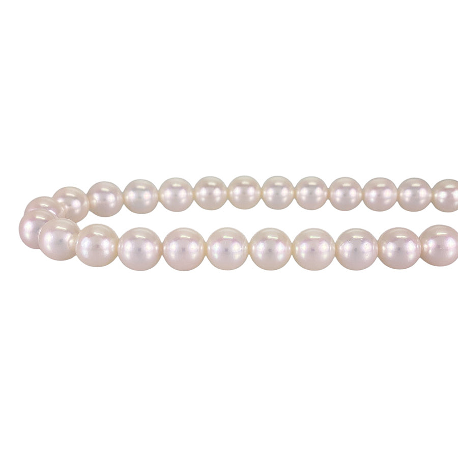 Necklace White gold Akoya Pearl