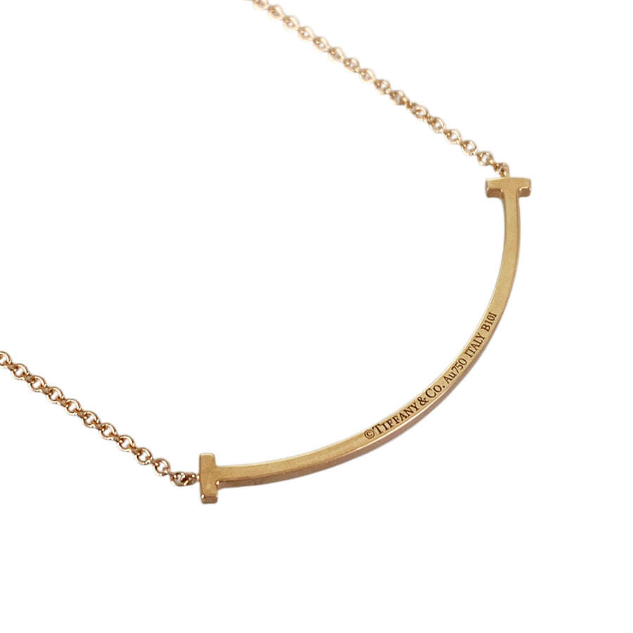 TIFFANY&Co. T Smile Small Necklace