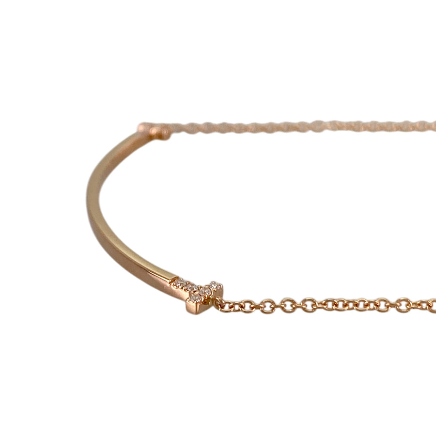 TIFFANY&Co. T Smile Small Necklace