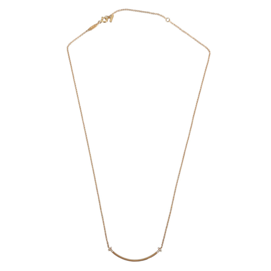 TIFFANY&Co. T Smile Small Necklace