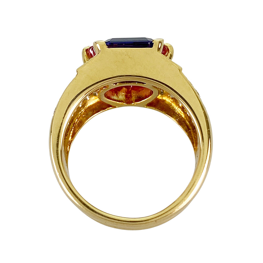 Ring Yellow gold Tanzanite