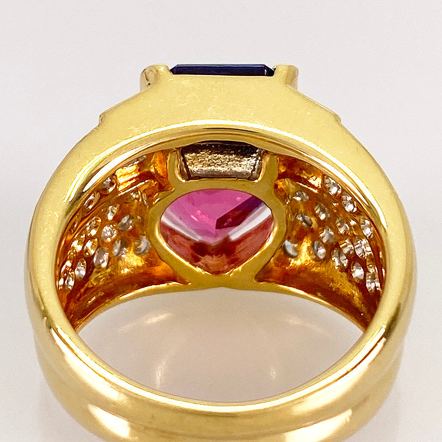 Ring Yellow gold Tanzanite