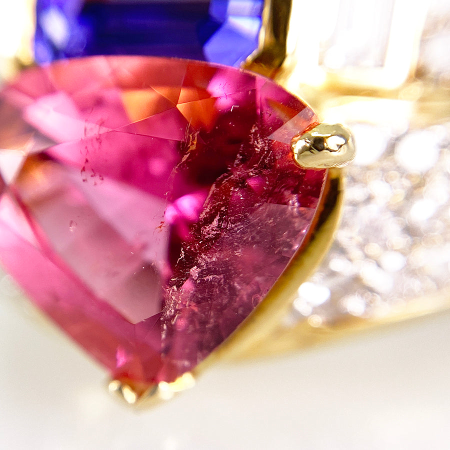 Ring Yellow gold Tanzanite
