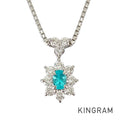 Necklace Platinum Platinum Paraiba Tourmaline