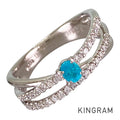 Ring Platinum Paraiba Tourmaline