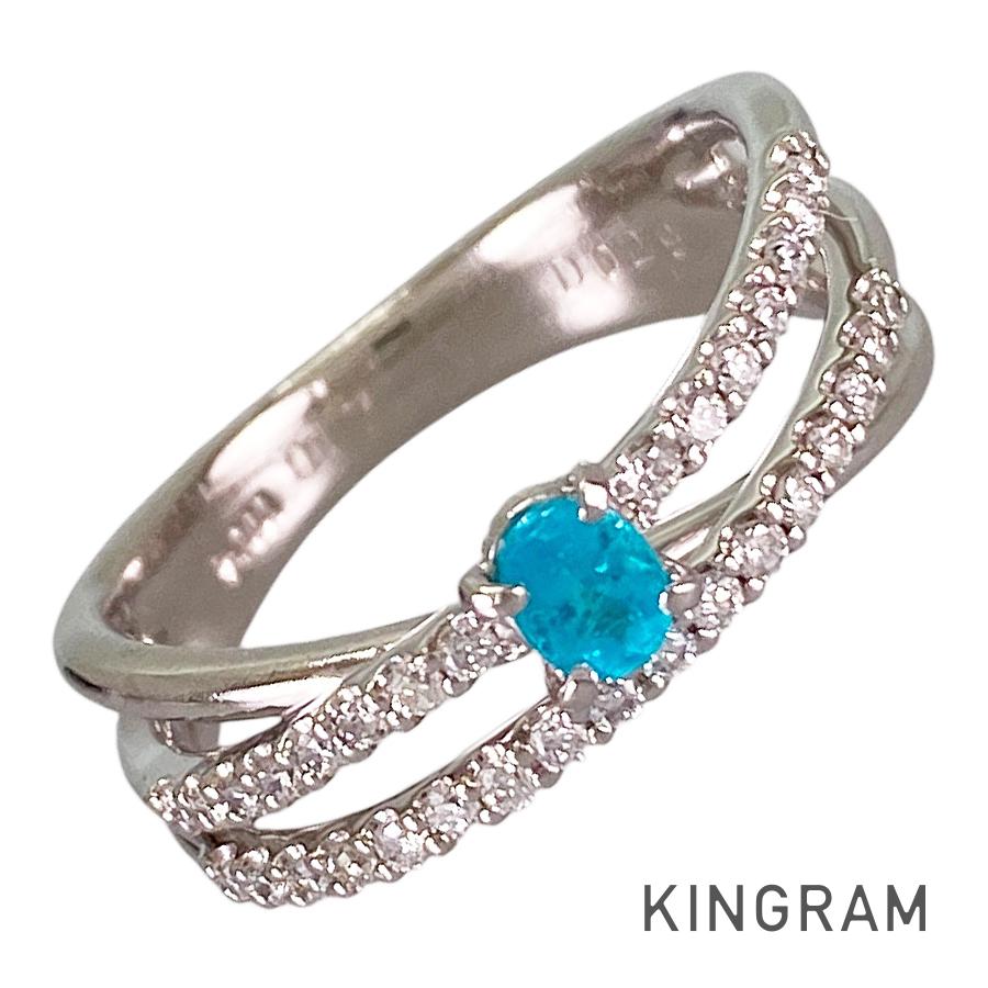 Ring Platinum Paraiba Tourmaline