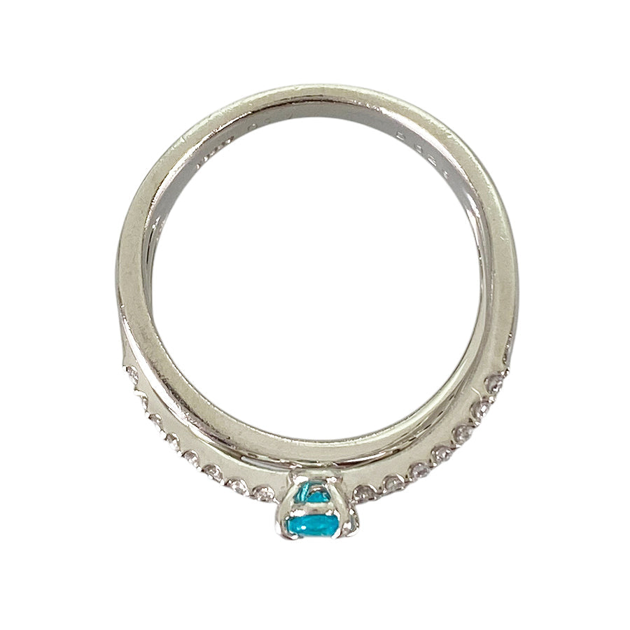 Ring Platinum Paraiba Tourmaline