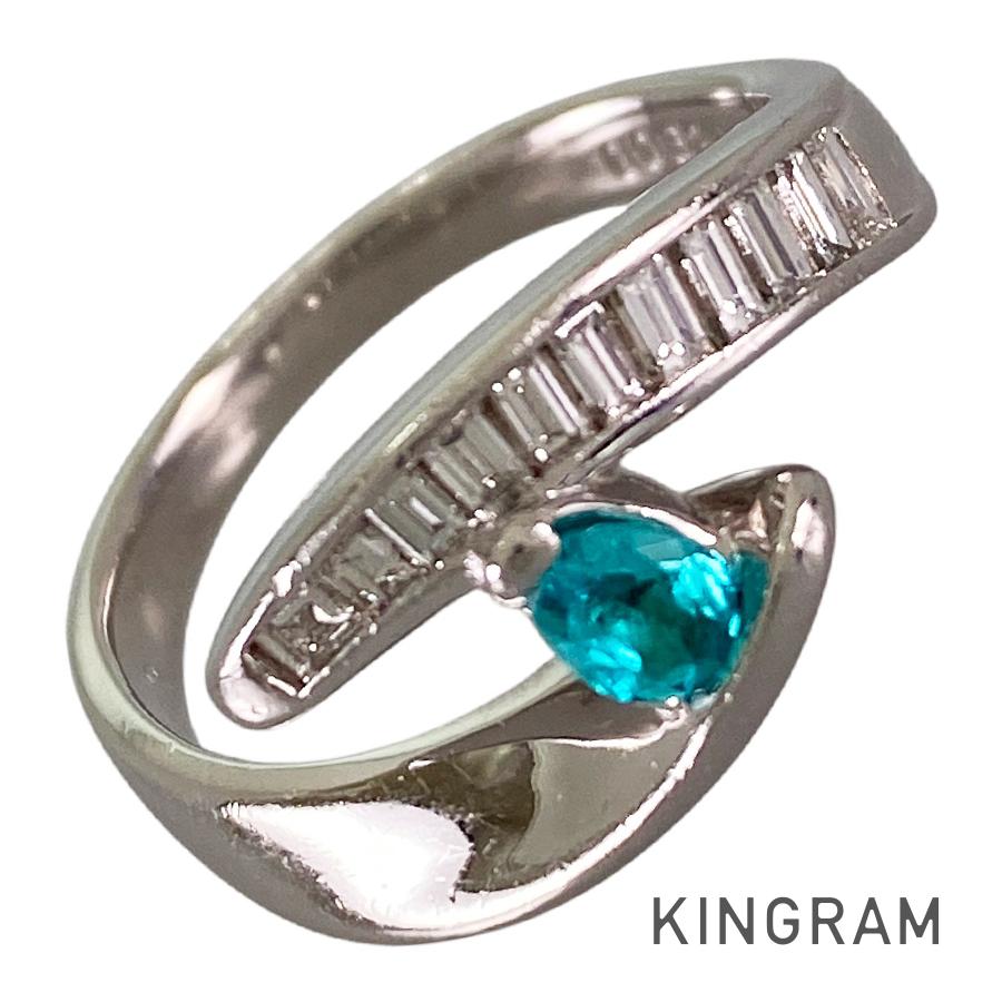 Ring Platinum Paraiba Tourmaline
