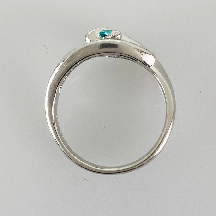 Ring Platinum Paraiba Tourmaline