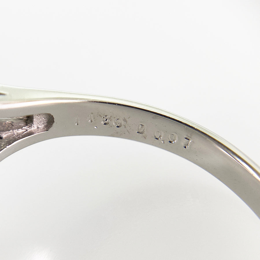 Ring Platinum Aquamarine