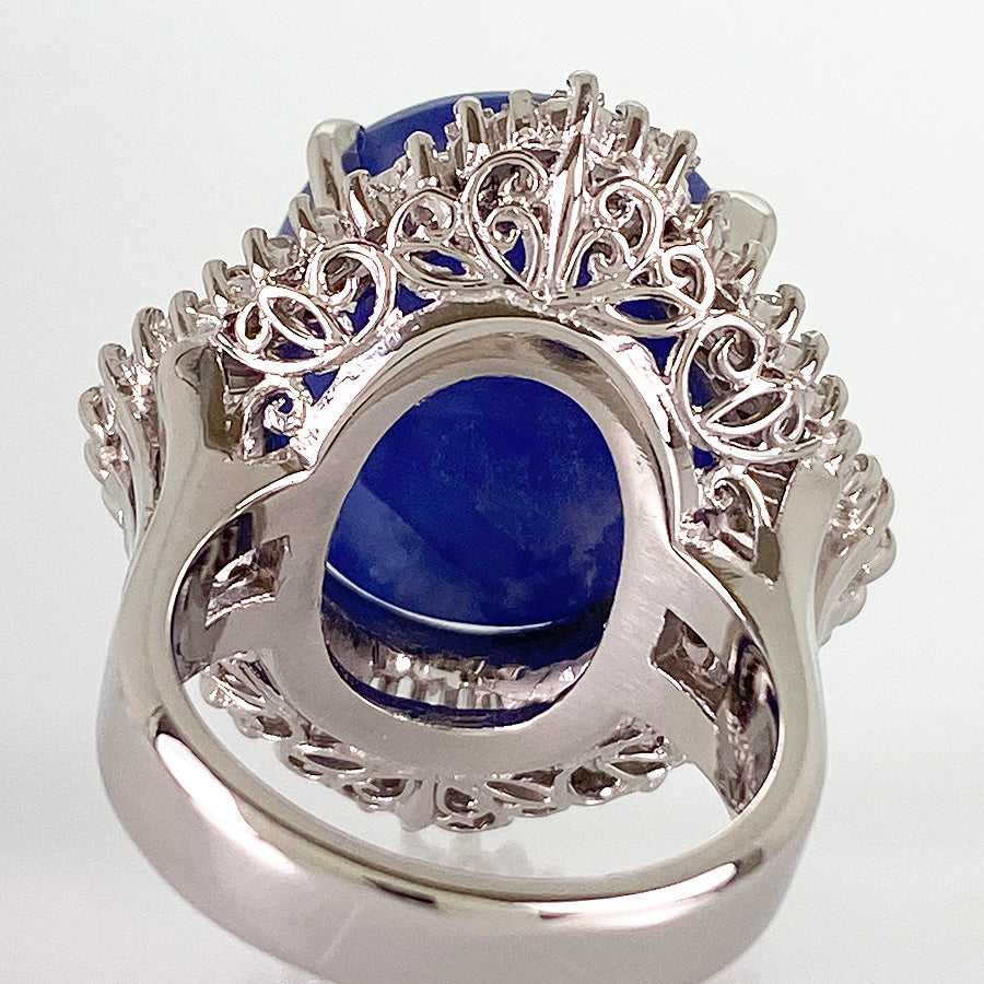 Ring Platinum Star Sapphire