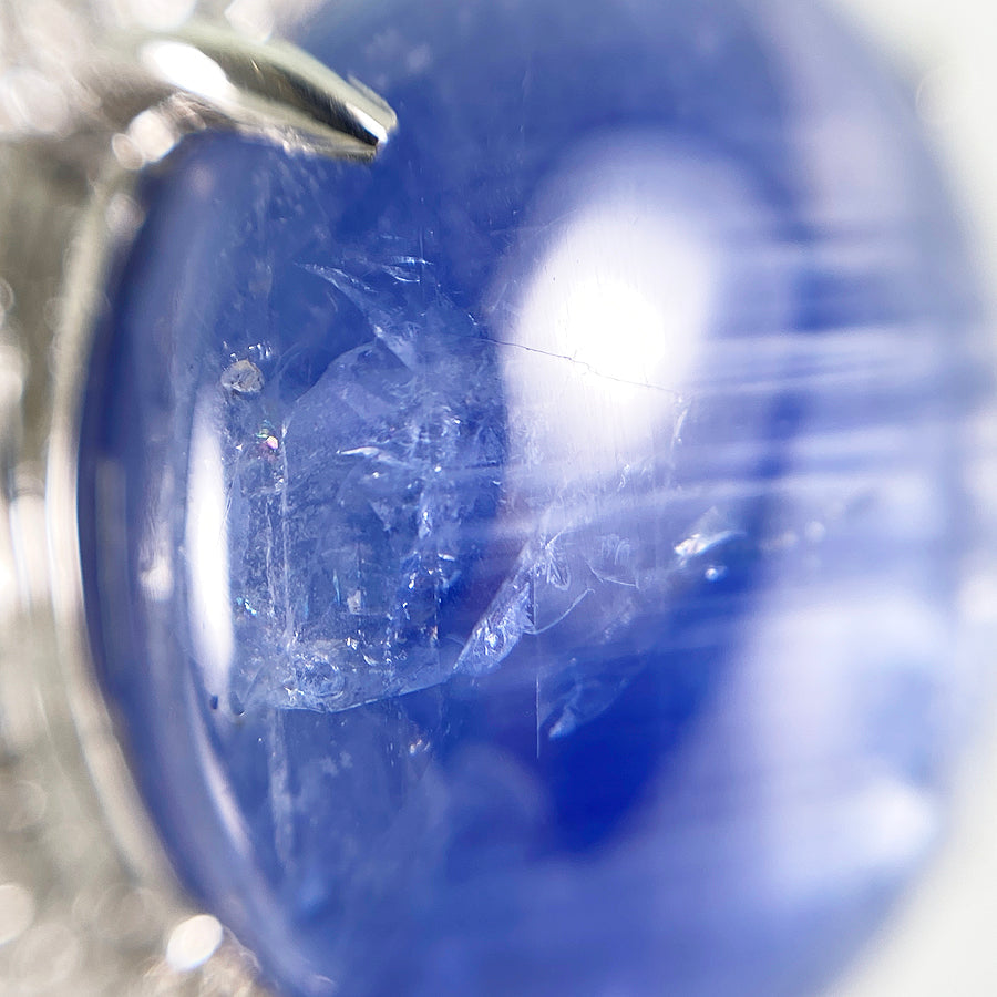 Ring Platinum Star Sapphire