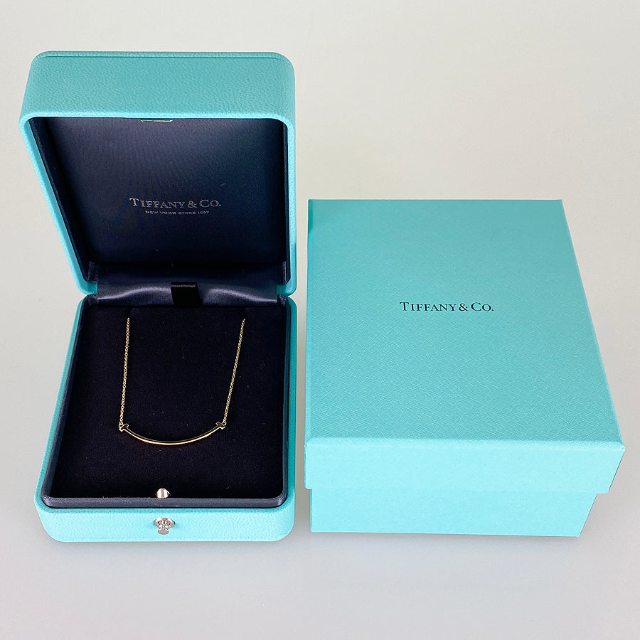 TIFFANY&Co. T Smile Small Necklace