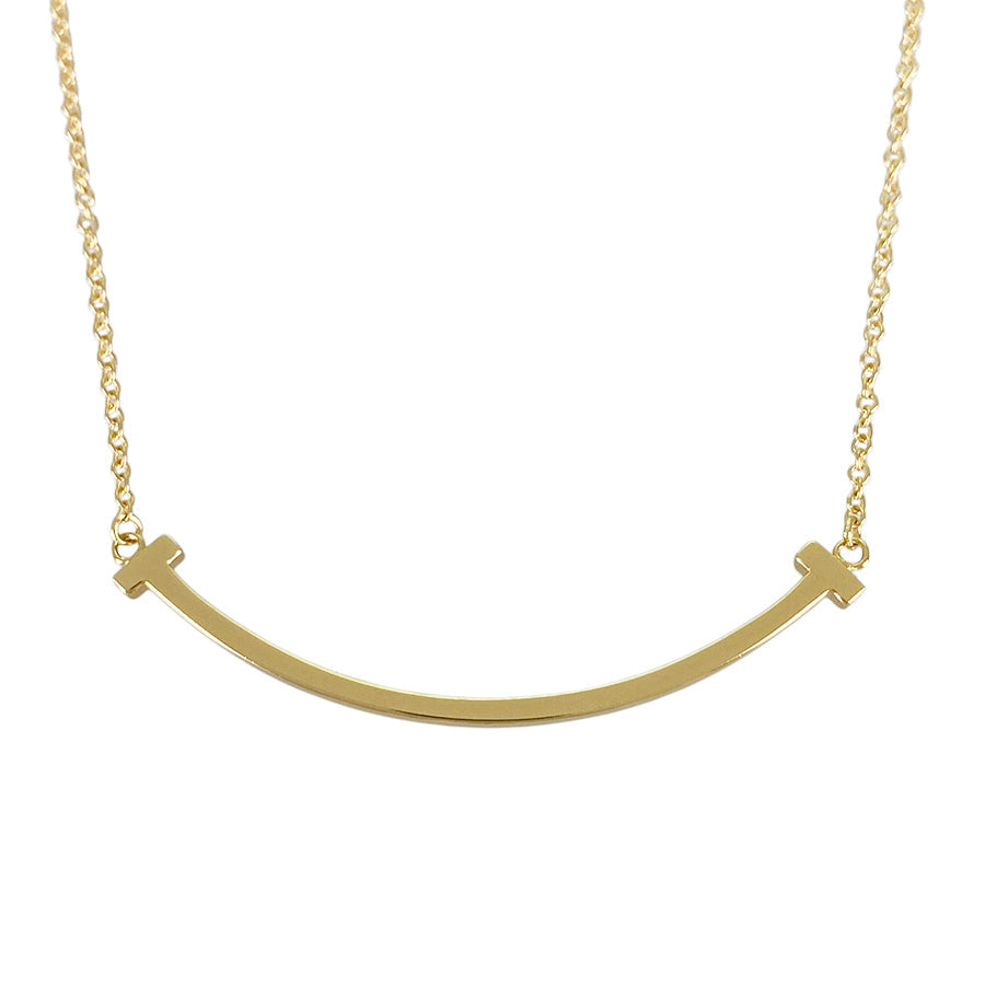 TIFFANY&Co. T Smile Small Necklace