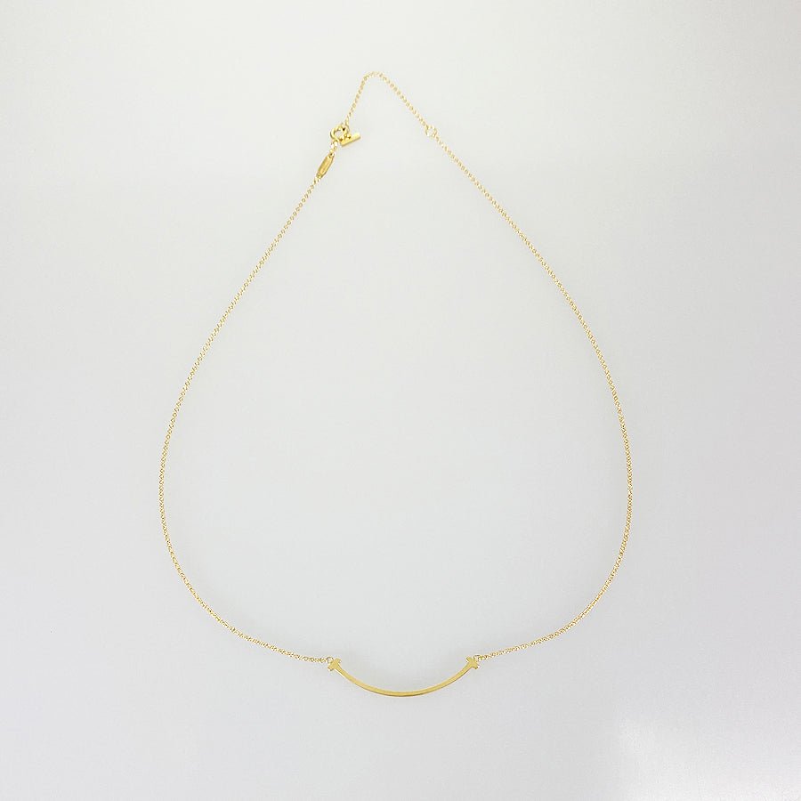 TIFFANY&Co. T Smile Small Necklace