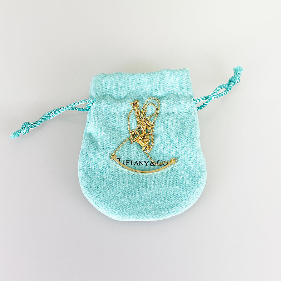 TIFFANY&Co. T Smile Small Necklace