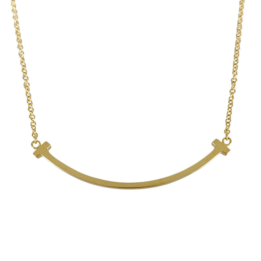 TIFFANY&Co. T Smile Small Necklace