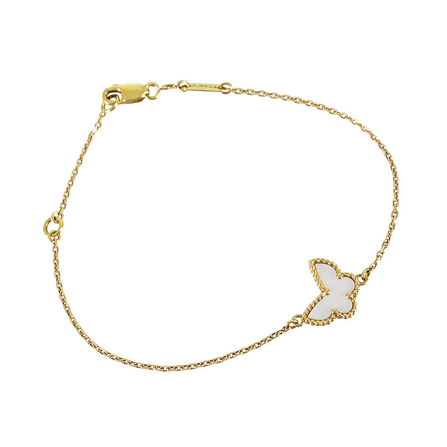 Van Cleef & Arpels Sweet Alhambra Butterfly Bracelet