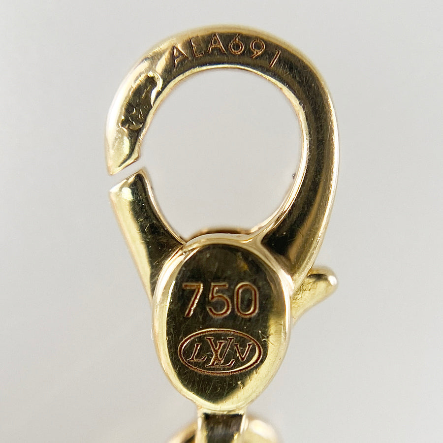 LOUIS VUITTON Brasserie Charm de Monogram Q95082 Bracelet