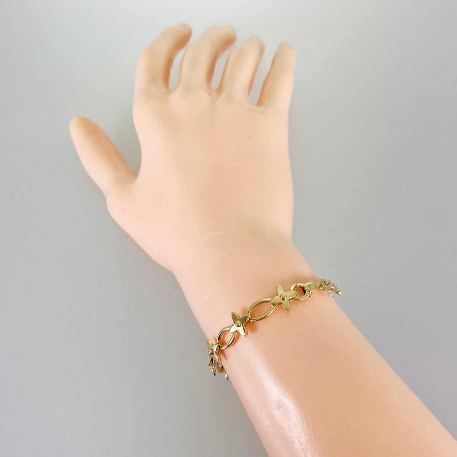 LOUIS VUITTON Brasserie Charm de Monogram Q95082 Bracelet