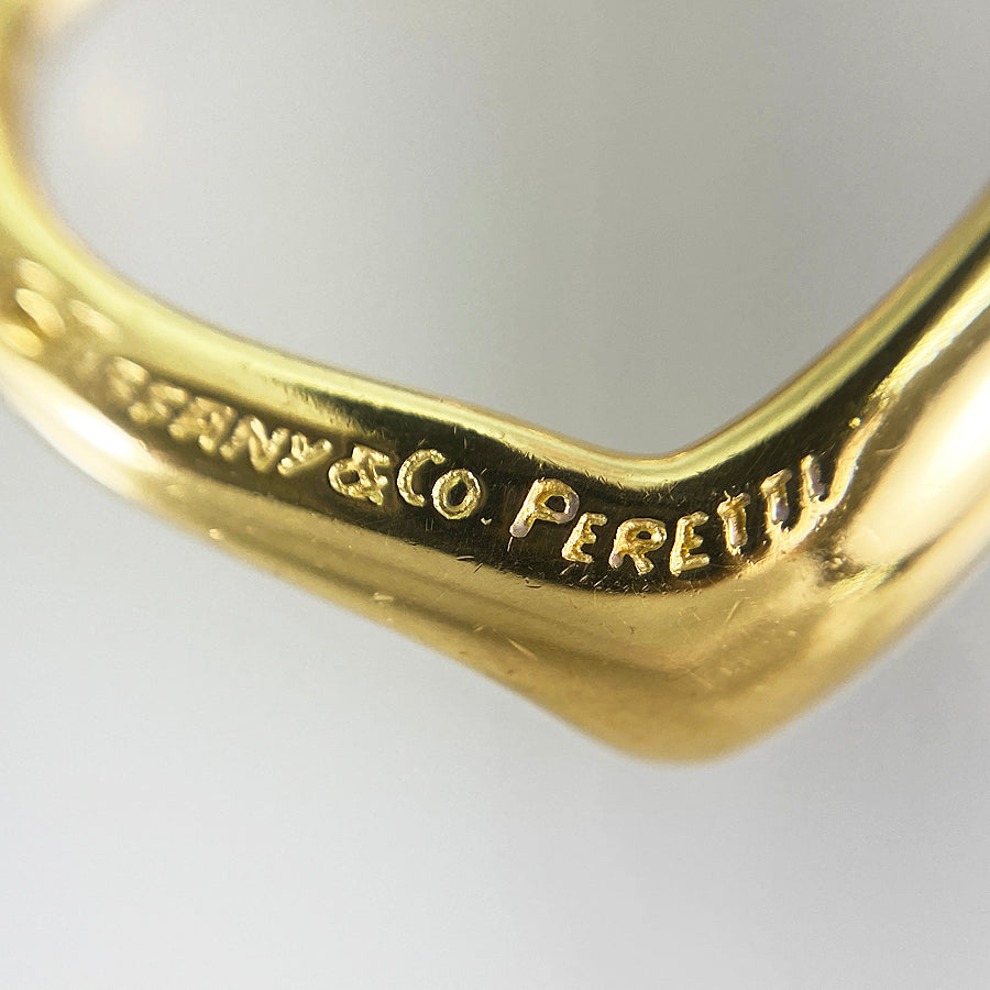 TIFFANY&Co. Elsa Peretti Open heart Necklace
