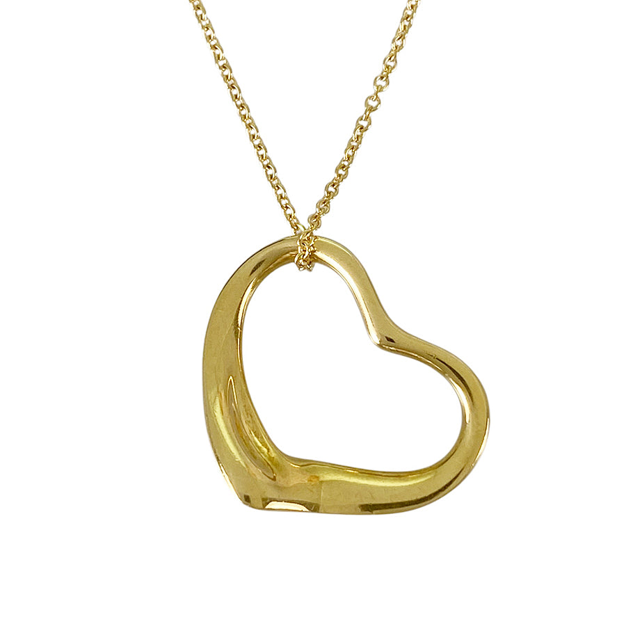 TIFFANY&Co. Elsa Peretti Open heart Necklace