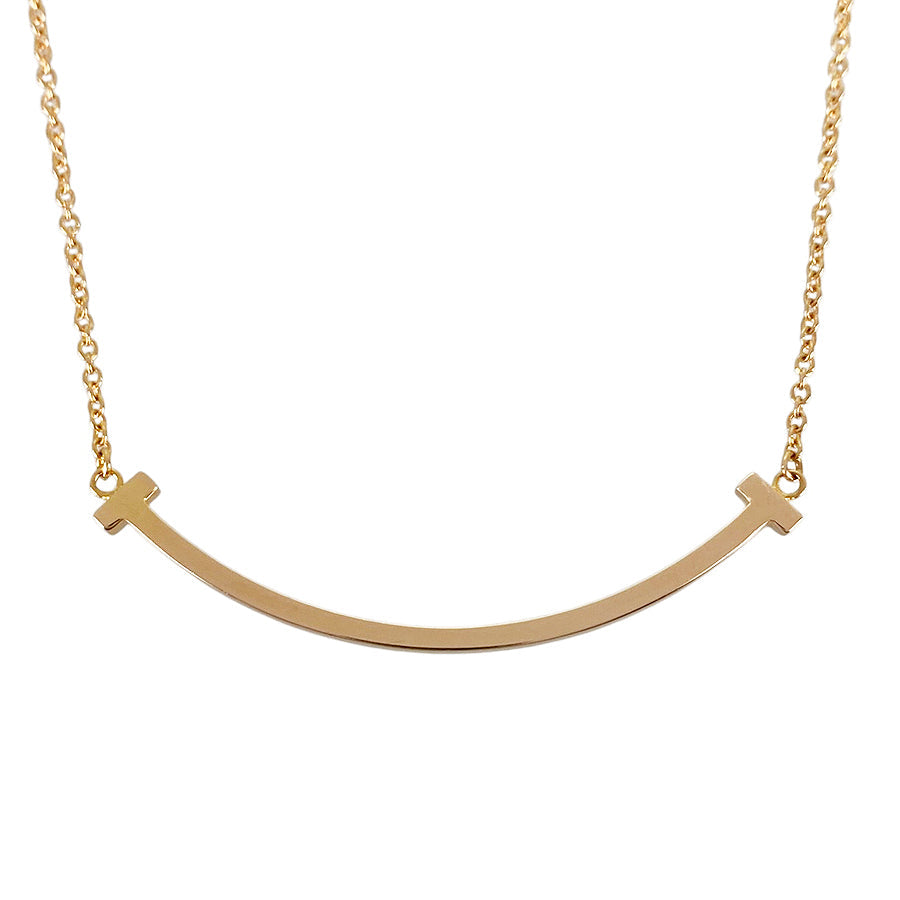 TIFFANY&Co. T Smile Small Necklace