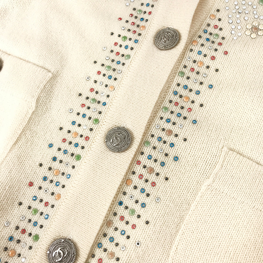 CHANEL P43018K04343 Women's Cardigan