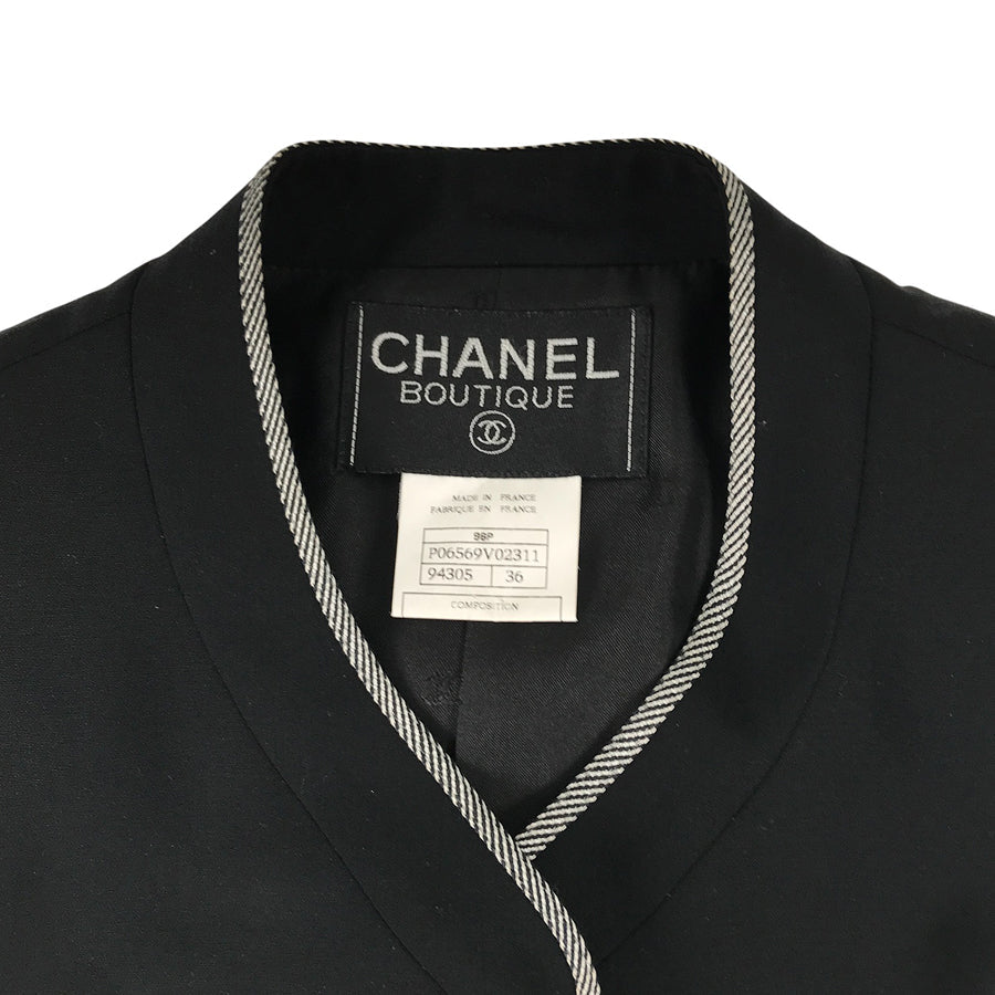 CHANEL Coco Button P06569V02311 Women's Jacket