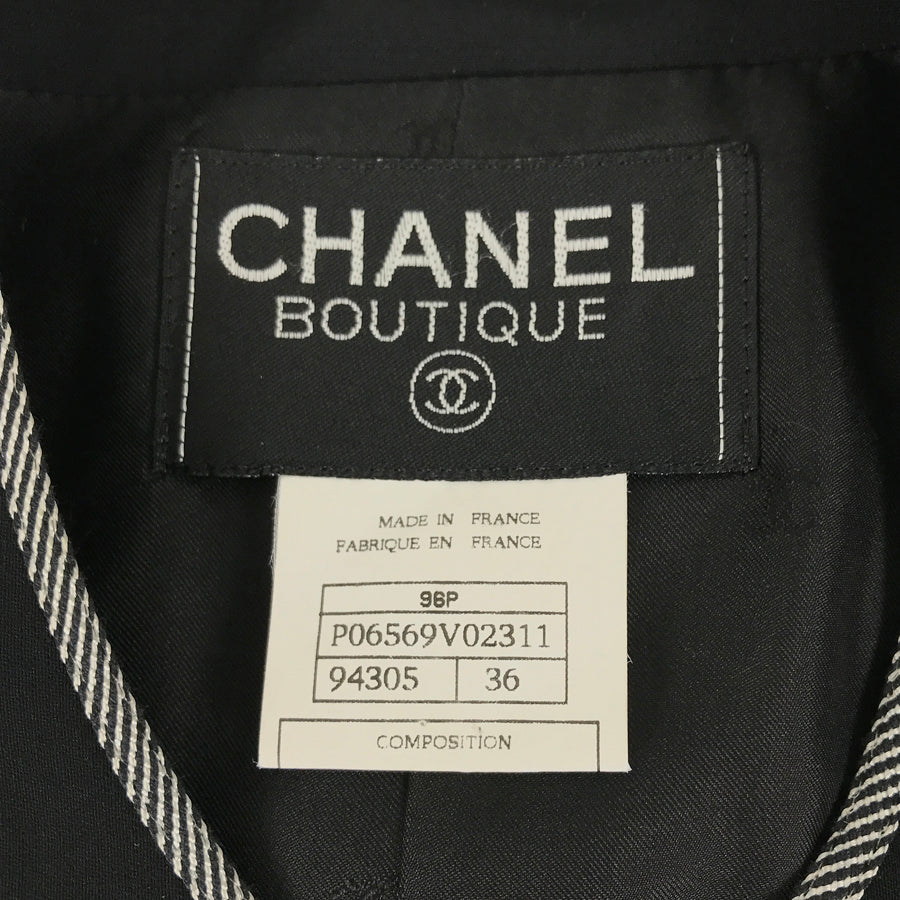 CHANEL Coco Button P06569V02311 Women's Jacket