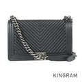CHANEL Boy Chanel Chevron Shoulder bag