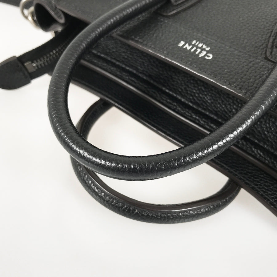 CELINE Luggage Nano Shopper Hand bag