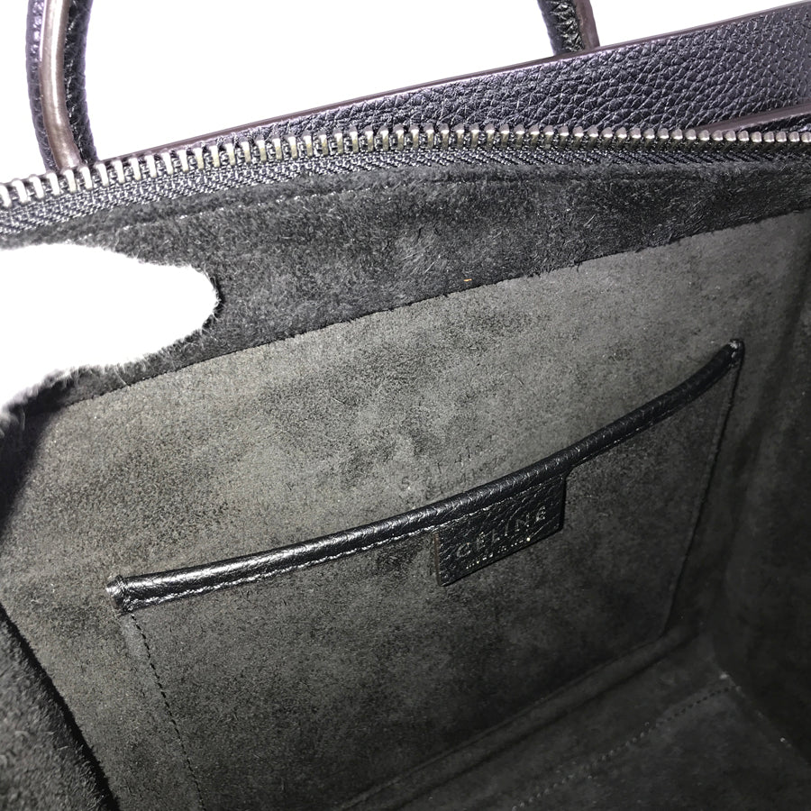 CELINE Luggage Nano Shopper Hand bag