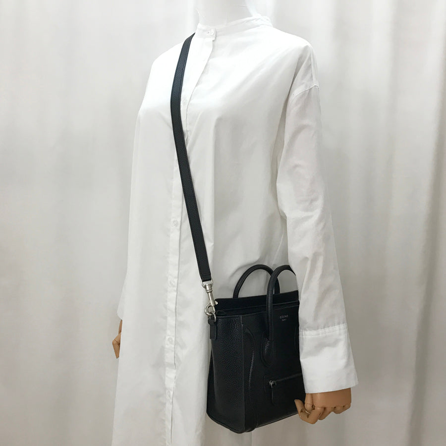 CELINE Luggage Nano Shopper Hand bag