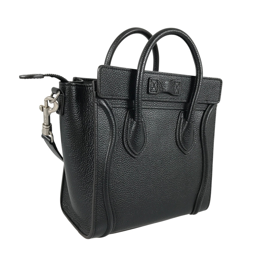 CELINE Luggage Nano Shopper Hand bag