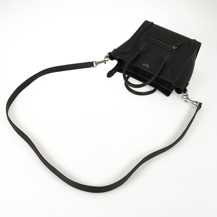 CELINE Luggage Nano Shopper Hand bag