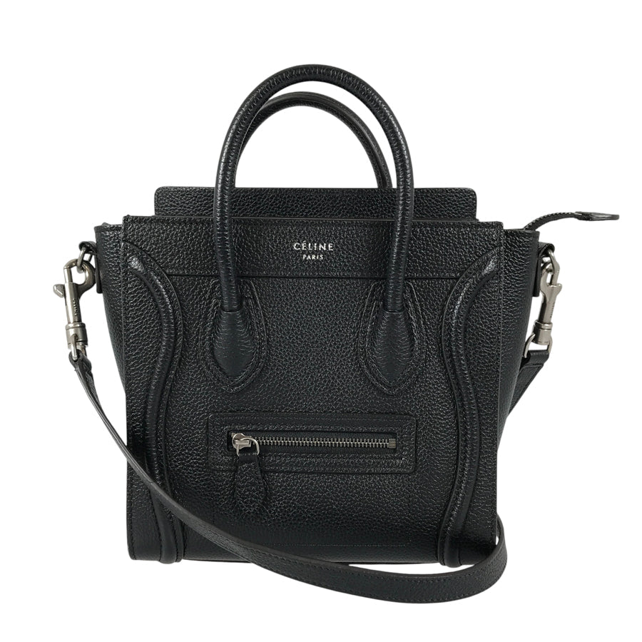 CELINE Luggage Nano Shopper Hand bag