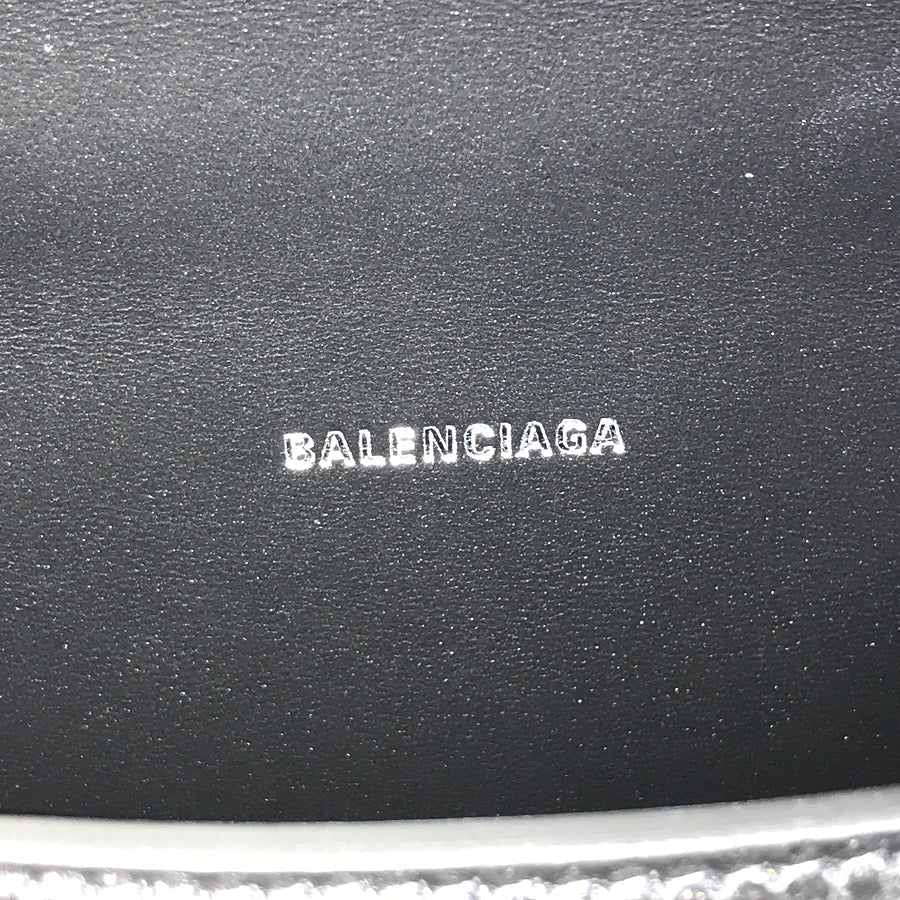 BALENCIAGA Hourglass XS 592833 1LR67 1000 Hand bag