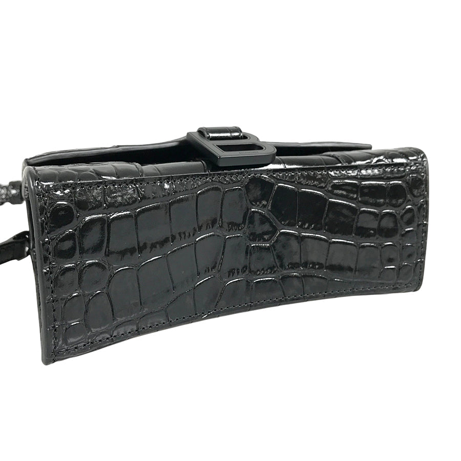 BALENCIAGA Hourglass XS 592833 1LR67 1000 Hand bag