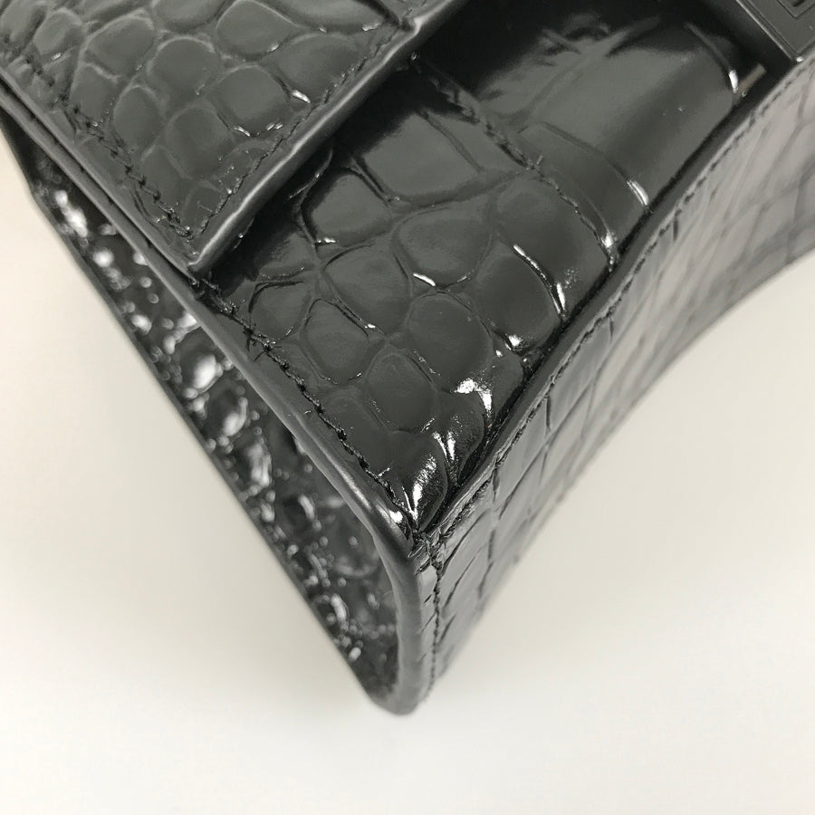 BALENCIAGA Hourglass XS 592833 1LR67 1000 Hand bag