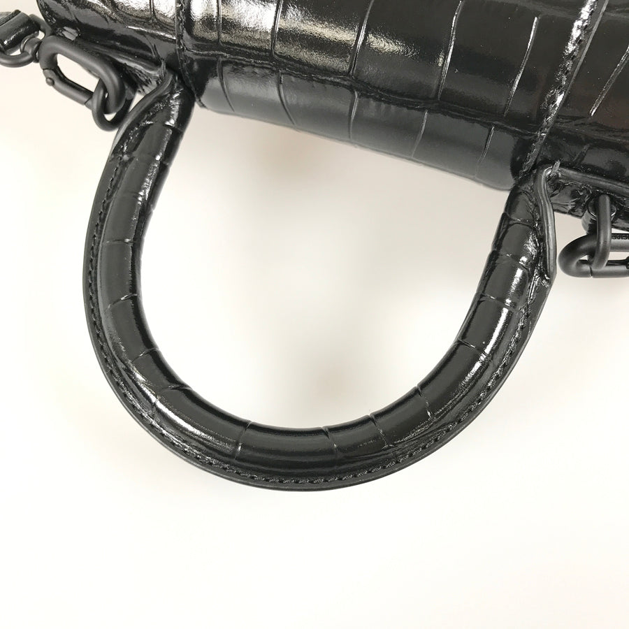 BALENCIAGA Hourglass XS 592833 1LR67 1000 Hand bag