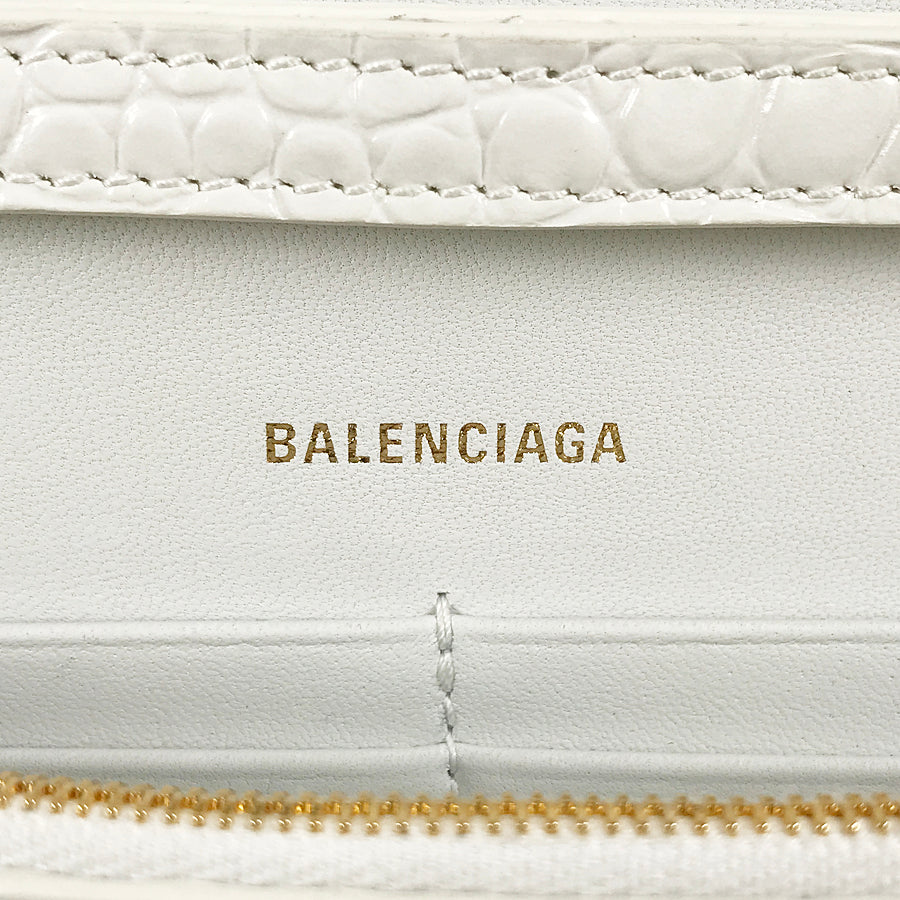 BALENCIAGA Hourglass 656050 1LRGM 6419 Wallet bag