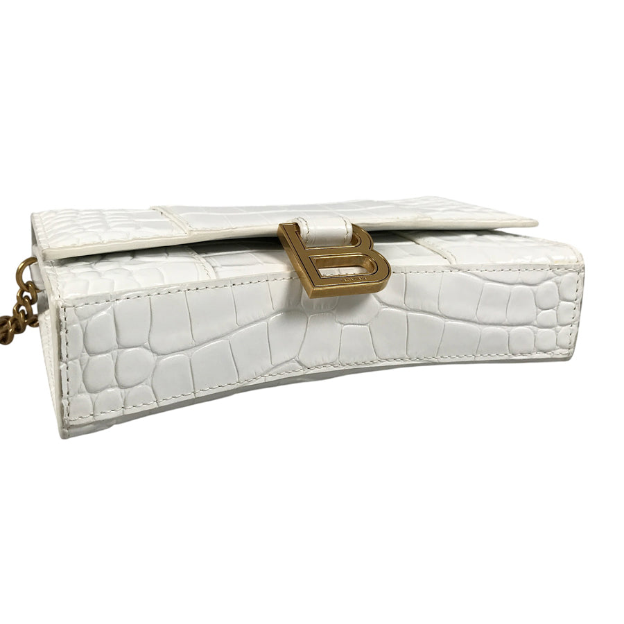 BALENCIAGA Hourglass 656050 1LRGM 6419 Wallet bag
