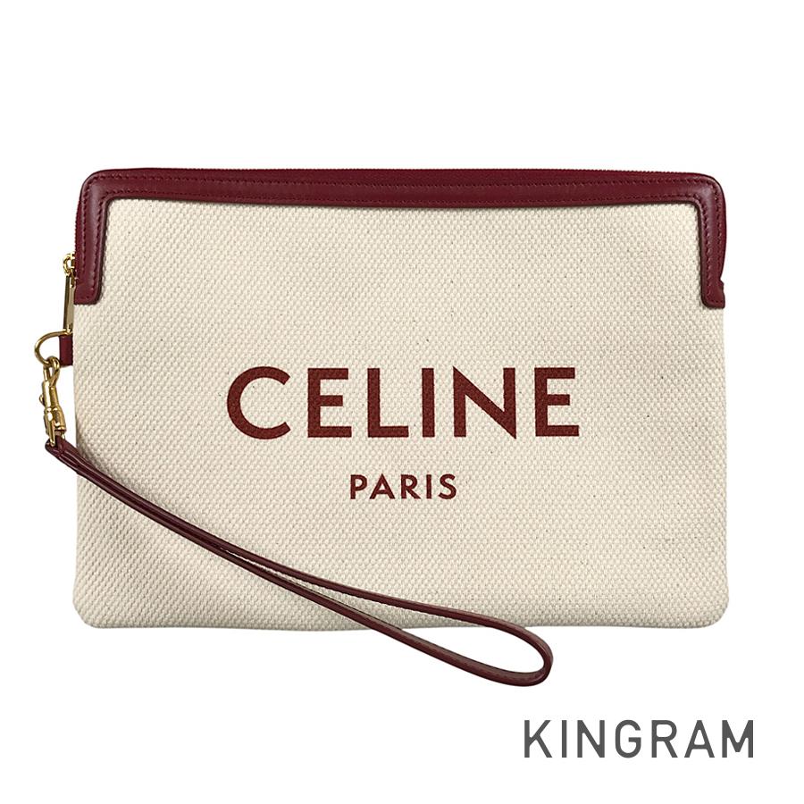 CELINE Small pouch with strap 10J502ECW.02IN Clutch bag