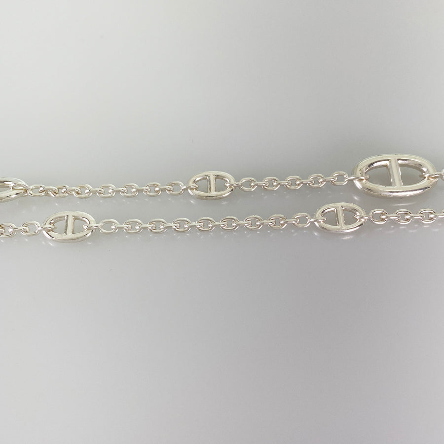 HERMES Chaine d'Ancre Farandole Long necklace