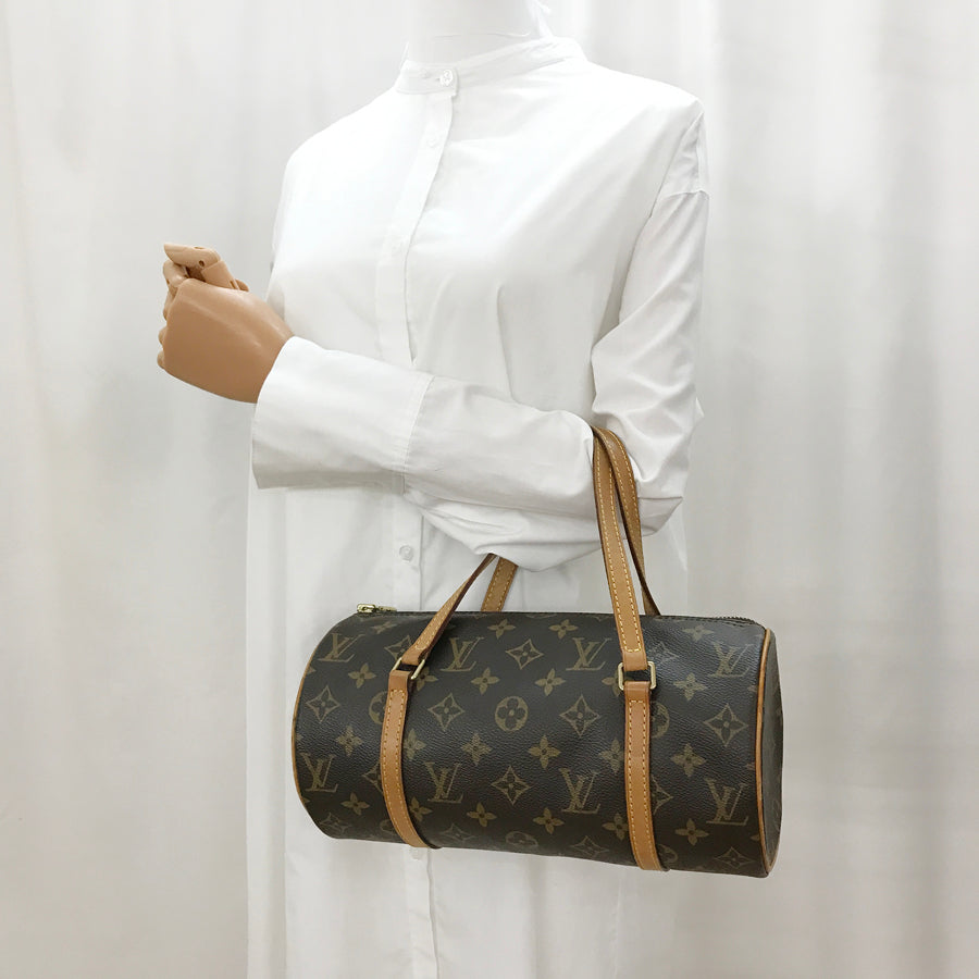 LOUIS VUITTON Monogram Papillon 26 M51386 Hand bag