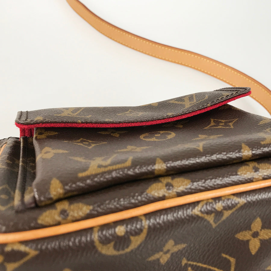 LOUIS VUITTON Monogram Viva Cite PM M51165 Shoulder bag