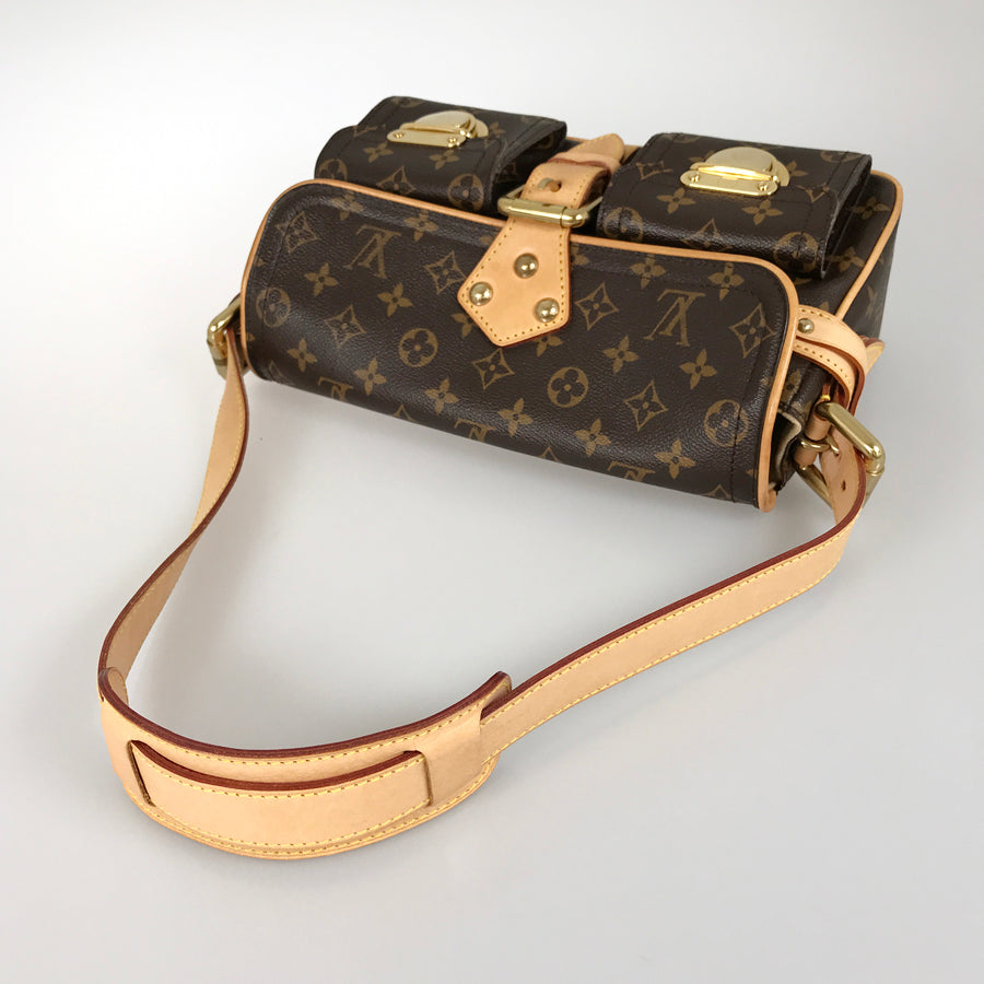 LOUIS VUITTON Monogram Hudson PM M40027 Shoulder bag