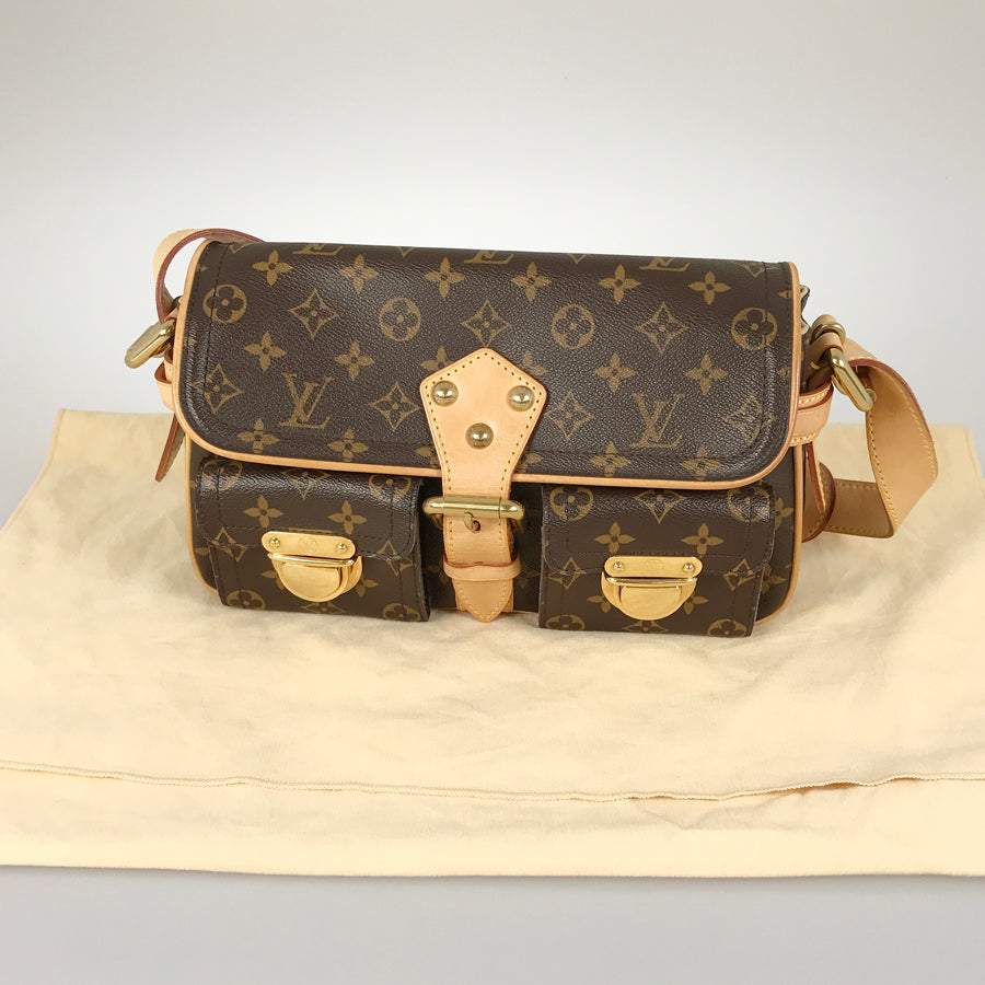LOUIS VUITTON Monogram Hudson PM M40027 Shoulder bag