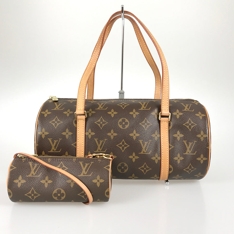 LOUIS VUITTON Monogram Papillon 30 M51385 Hand bag